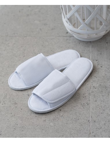 T-TC067-Open Toe Slipper With Hook And Loop Fastening